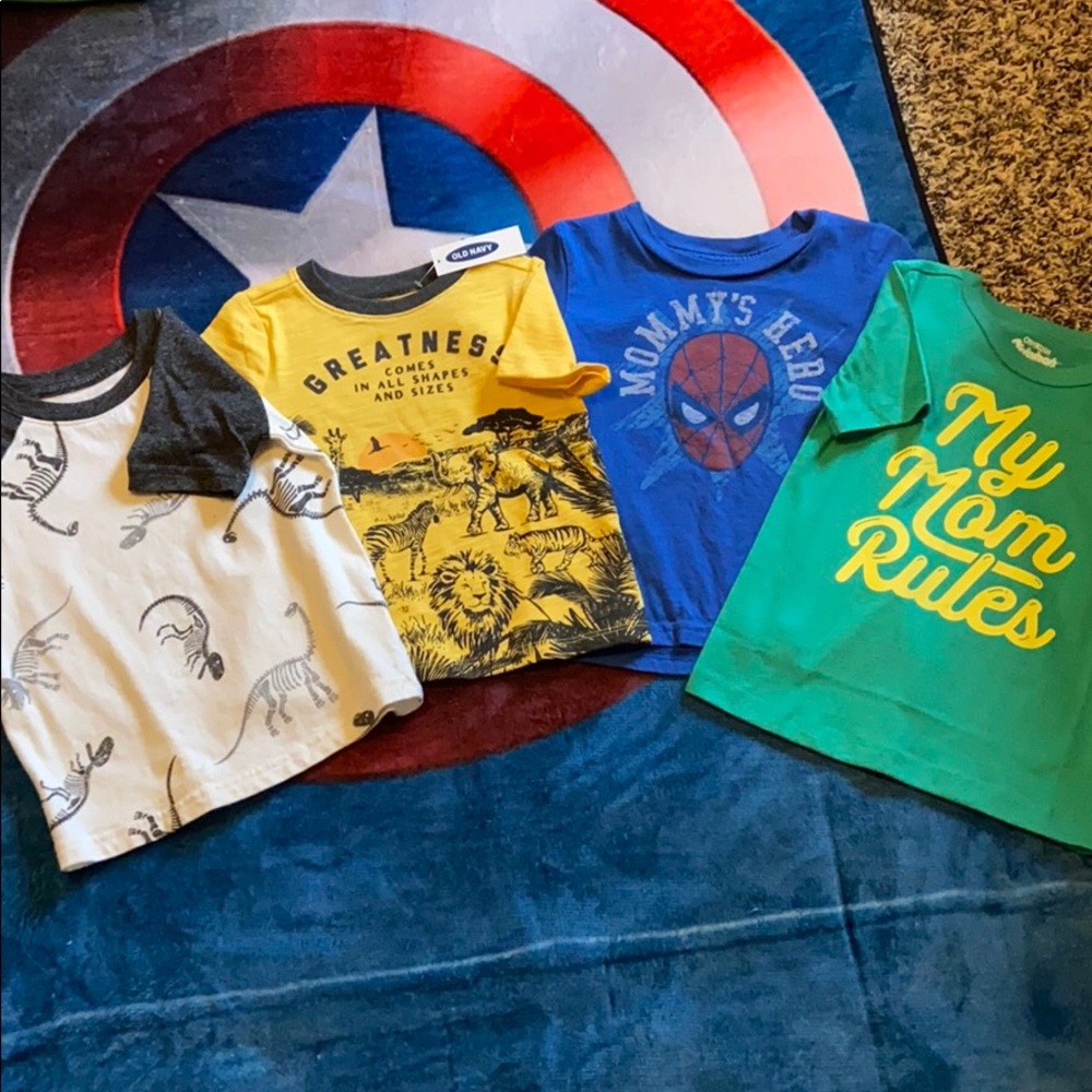 4 - 24 month short sleeve t shirts